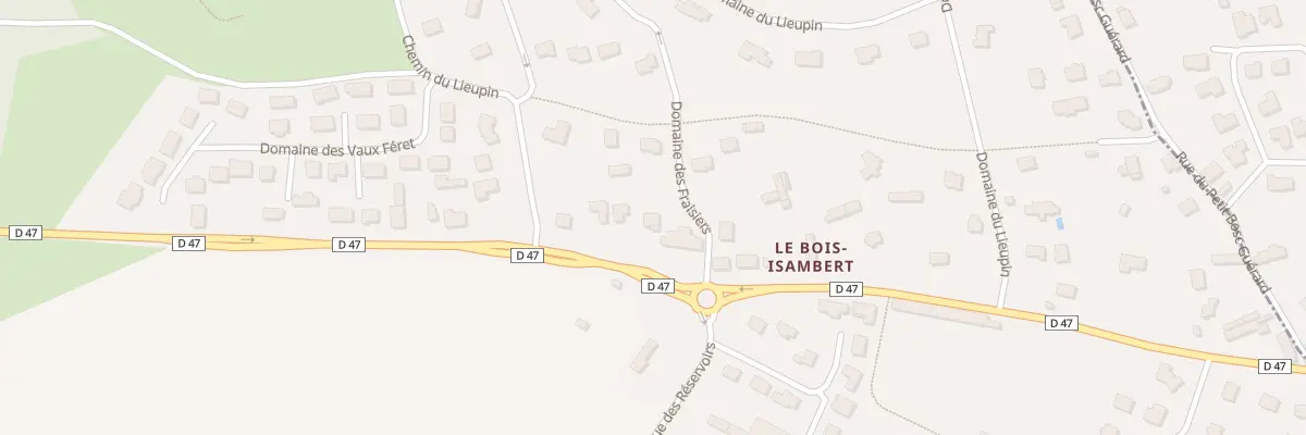 Plan du 1819 Rue de Bois-Isambert à Montville