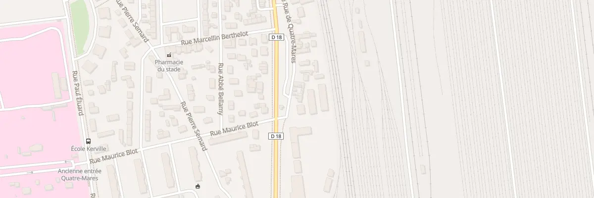 Plan du 47 Gr Gde Rue de Quatre-Mares à Sotteville-lès-Rouen
