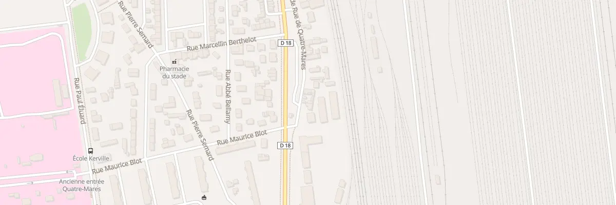 Plan du 45 Grande Rue de Quatre-Mares à Sotteville-lès-Rouen