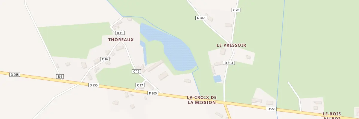 Plan du 17 Thoreau à Dampierre-sous-Brou