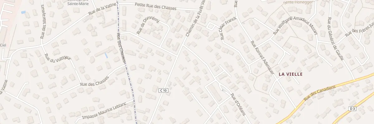 Plan du 245 Rue d’Orléans à Bois-Guillaume