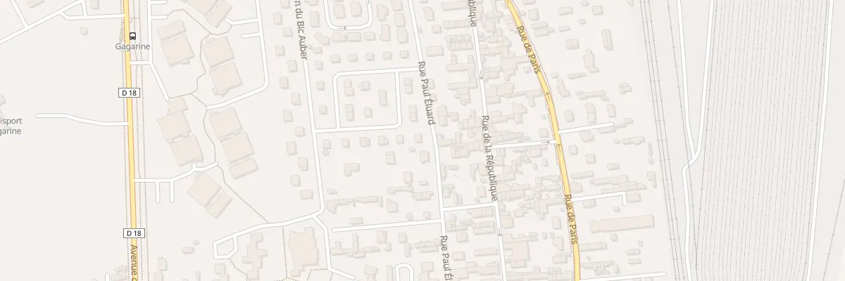 Plan du 24 Rue Paul Eluard à Saint-Étienne-du-Rouvray