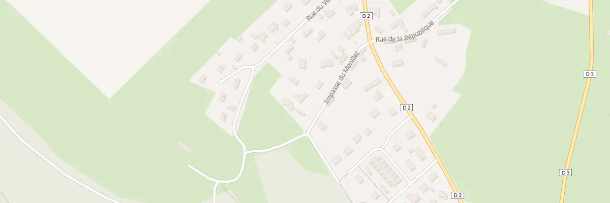 Plan du 134 Imp le Menillet à Grugny