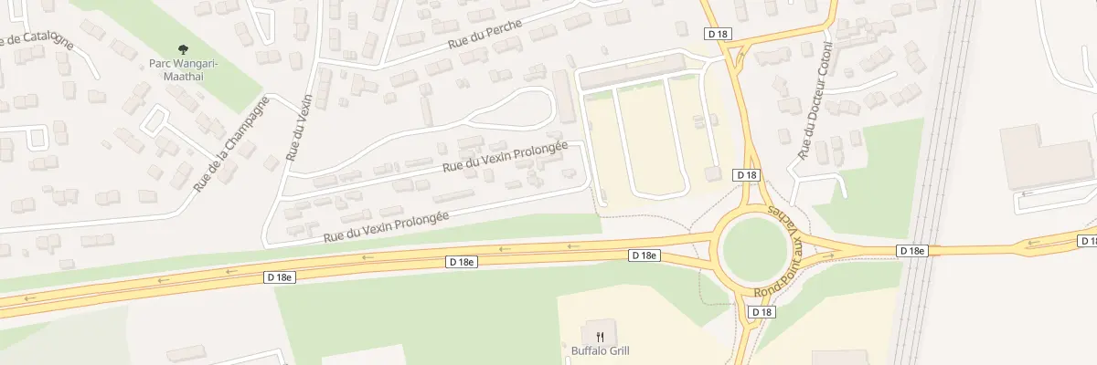 Plan du 72 Rue du Vexin Prolongée à Saint-Étienne-du-Rouvray