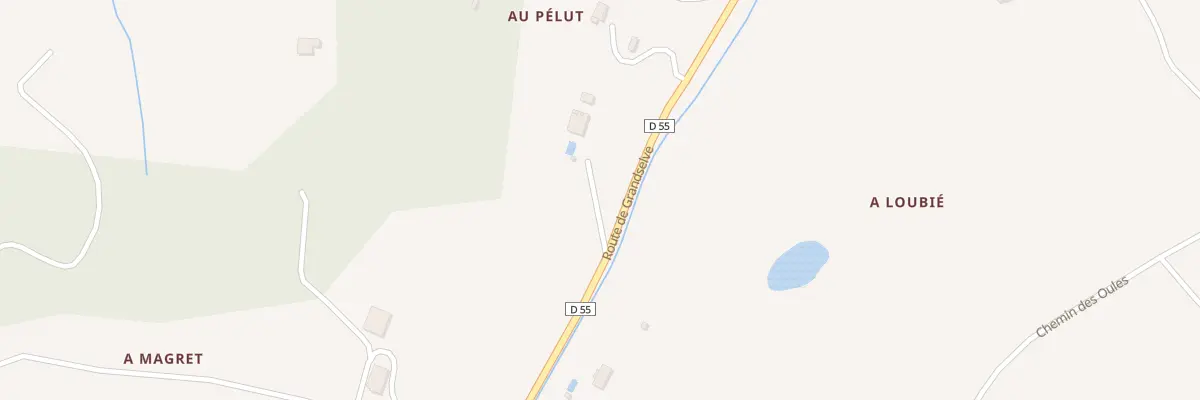Plan du 5127 Au Pelut à Beaupuy