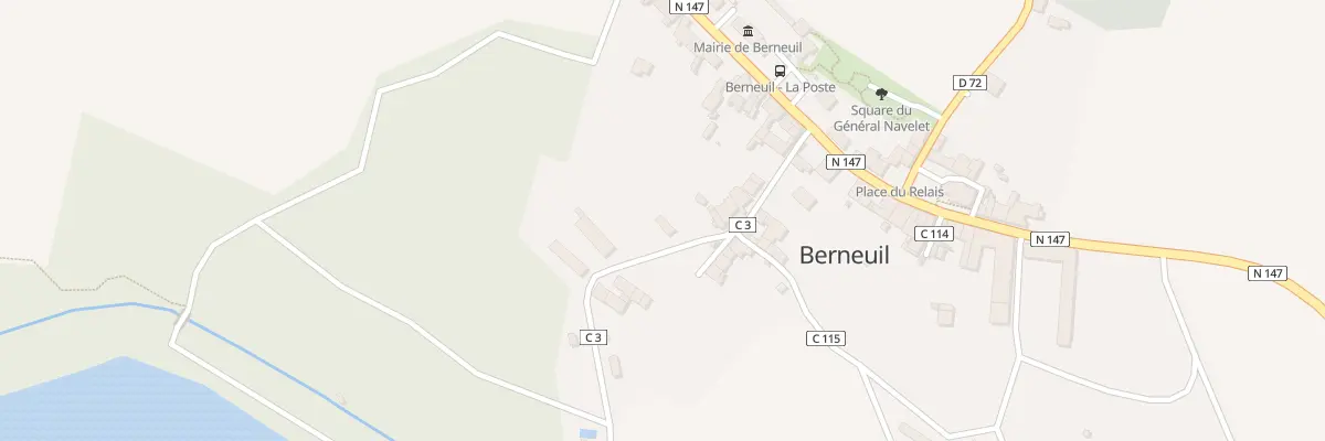Plan du 12 Rue des Blanchets à Berneuil