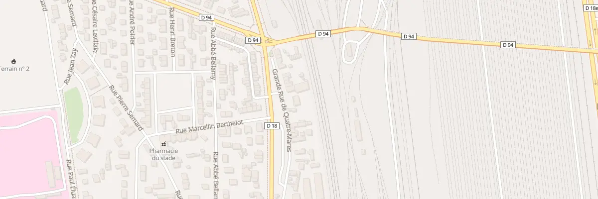 Plan du 17 Gr Gde Rue de Quatre-Mares à Sotteville-lès-Rouen