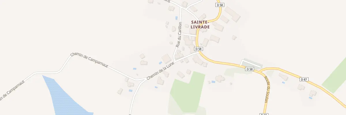 Plan du 24 Filouse à Sainte-Livrade