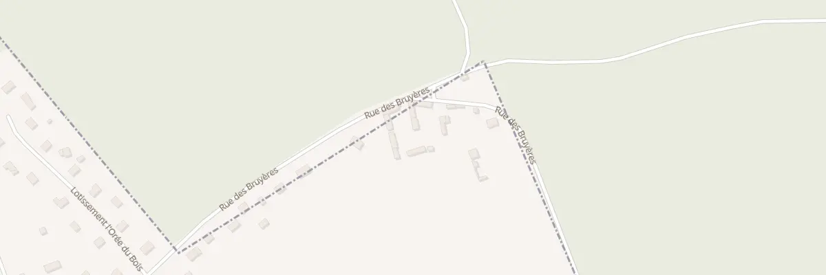 Plan du 15 Rue des Bruyères aux Ventes