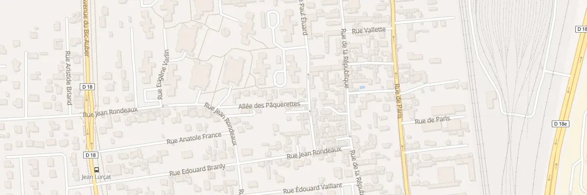 Plan du 66 Rue Paul Eluard à Saint-Étienne-du-Rouvray