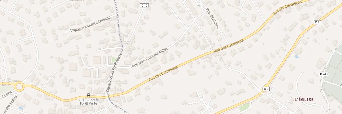 Plan du 676 Rue des Canadiens à Bois-Guillaume