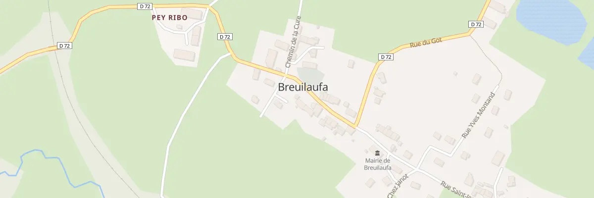 Plan du 7 Rue Saint-Jean à Breuilaufa