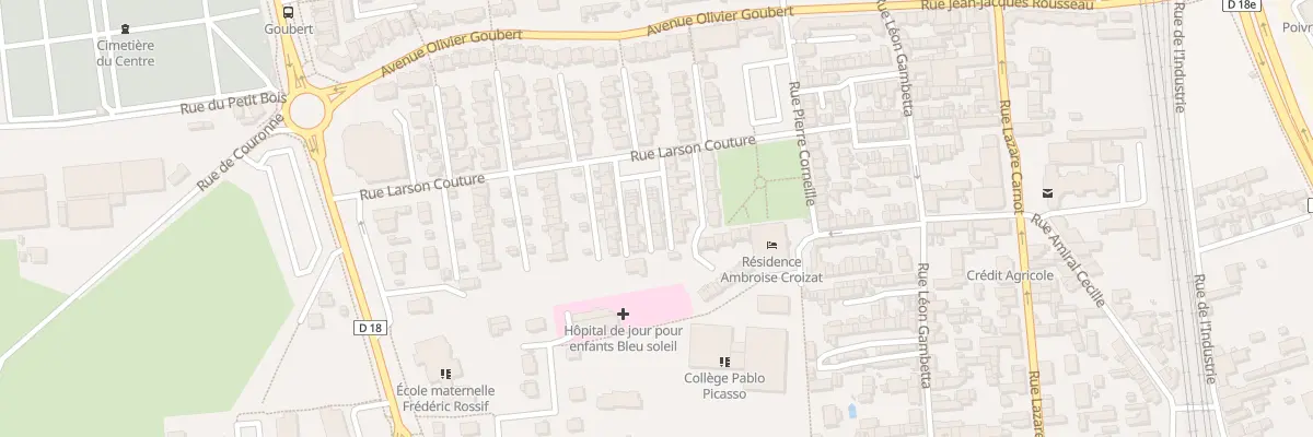 Plan du 21 Rue Larson Couture à Saint-Étienne-du-Rouvray