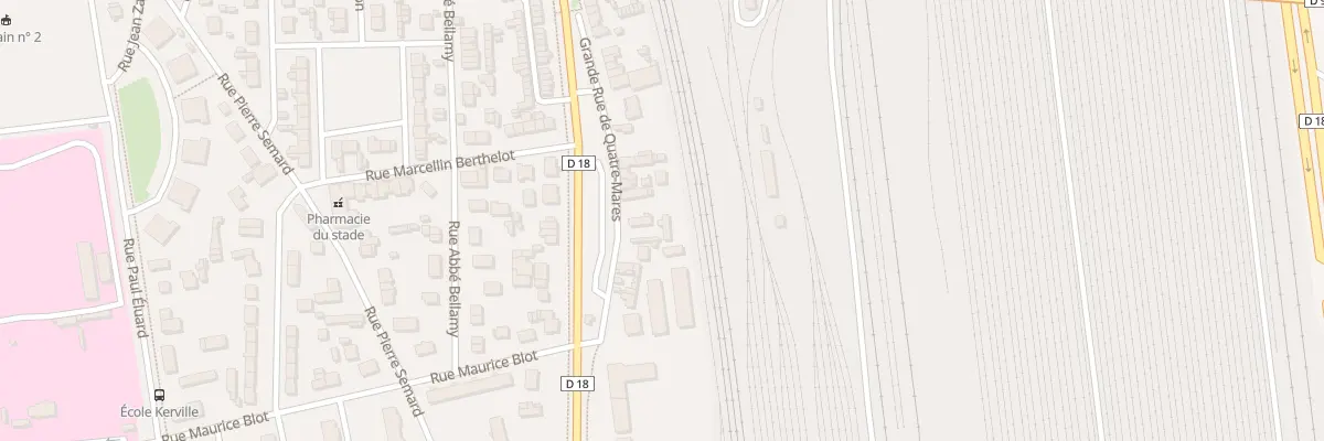 Plan du 27 Gr Gde Rue de Quatre-Mares à Sotteville-lès-Rouen