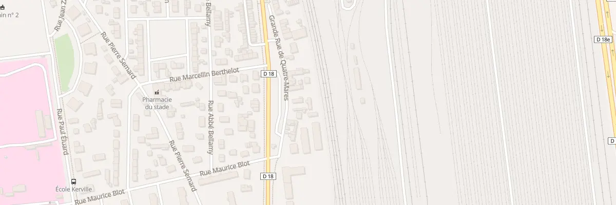 Plan du 29 Gr Gde Rue de Quatre-Mares à Sotteville-lès-Rouen