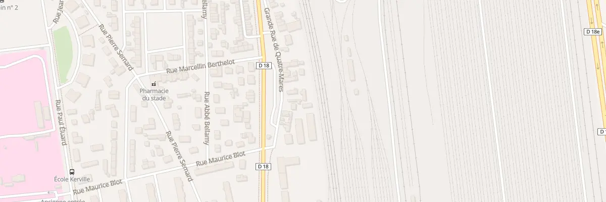 Plan du 35 Grande Rue de Quatre-Mares à Sotteville-lès-Rouen