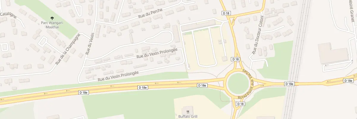 Plan du 70 Rue du Vexin Prolongée à Saint-Étienne-du-Rouvray