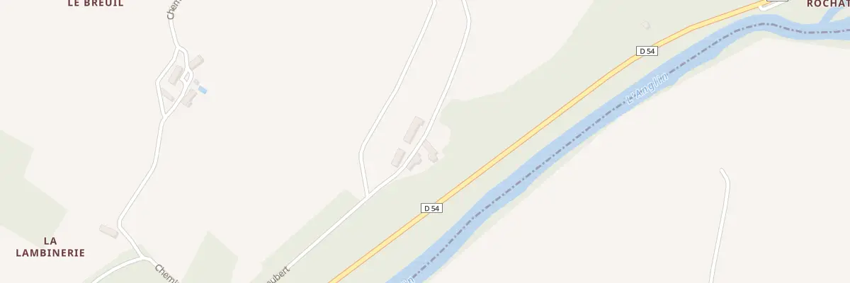 Plan du 5146 Peubert à Mauvières