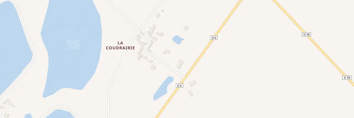 Plan du 2 La Coudrairie à Lingé