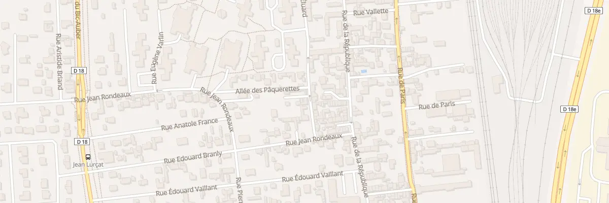 Plan du 86 Rue Paul Eluard à Saint-Étienne-du-Rouvray