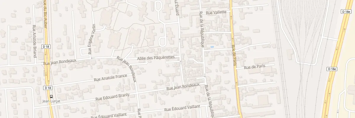 Plan du 80 Rue Paul Eluard à Saint-Étienne-du-Rouvray