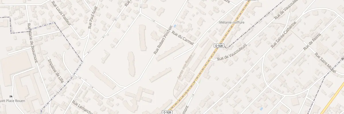 Plan du 191 Rue du Carmel à Bois-Guillaume