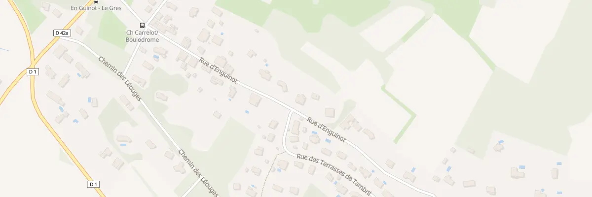 Plan du 42 Enguinot au Grès
