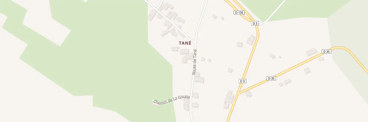 Plan du 54 Tane à Fabas