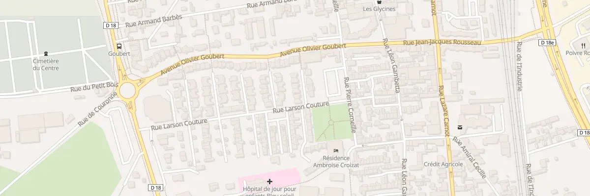 Plan du 4 All des Cotonniers à Saint-Étienne-du-Rouvray