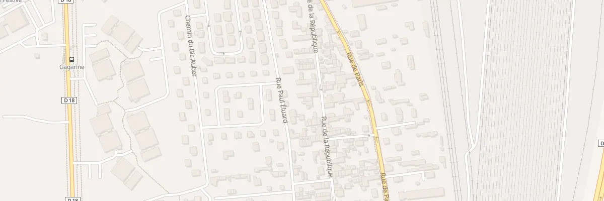Plan du 42 Rue de la République à Saint-Étienne-du-Rouvray