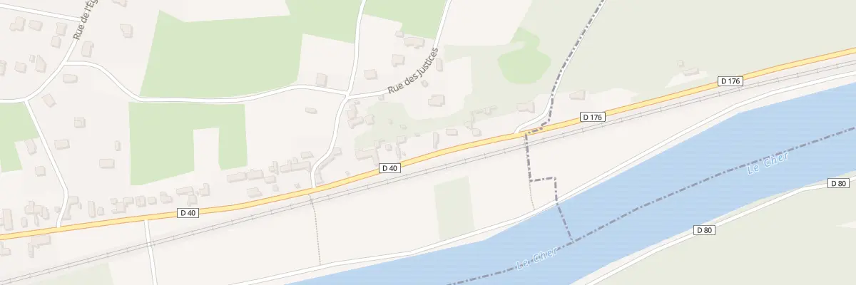 Plan du 129 Rue Nationale à Chisseaux