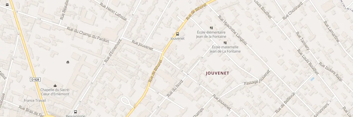 Plan du 66 Rue Jouvenet à Rouen