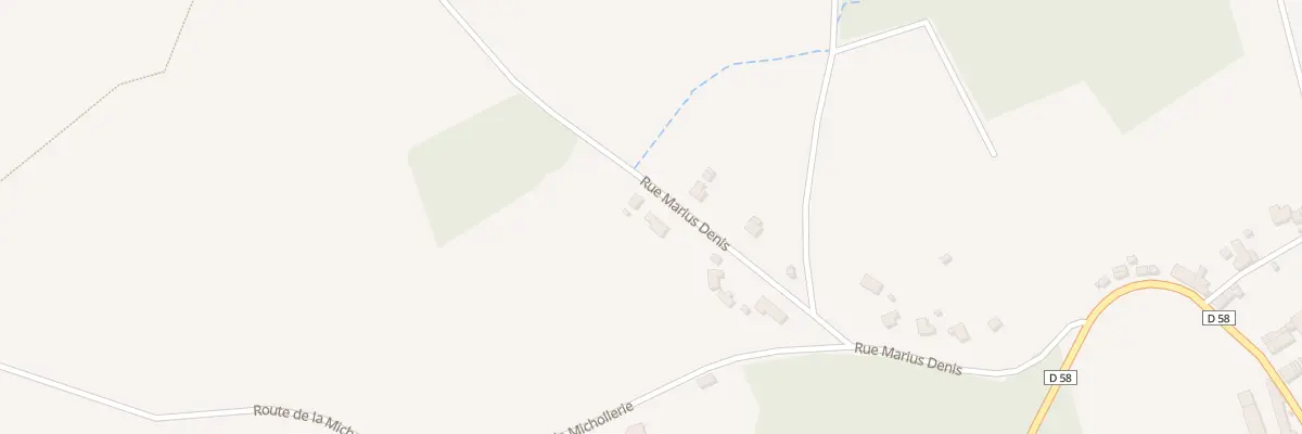 Plan du 23 Rue Marius Denis à Monteaux