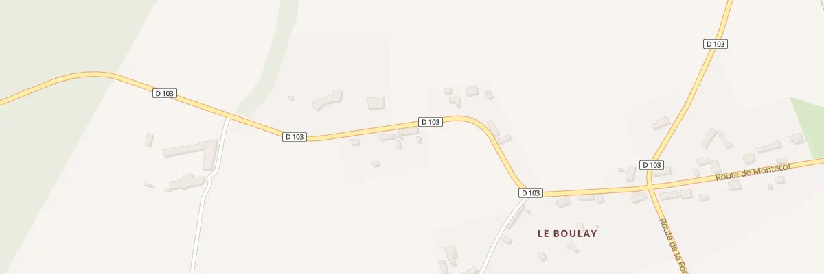 Plan du 63 Rte de Montécôt au Favril