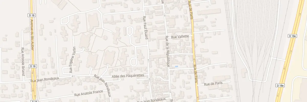 Plan du 37 Rue Paul Eluard à Saint-Étienne-du-Rouvray