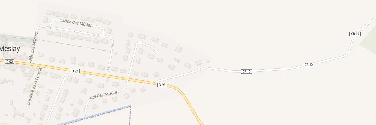 Plan du 5 Che de la Vallée au Roi à Meslay