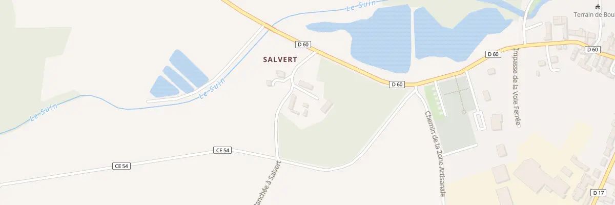 Plan du 5371 Salvert à Douadic