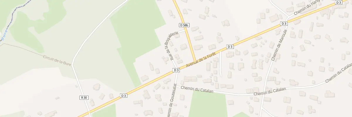 Plan du 4 Rue de la Briqueterie à Rieumes