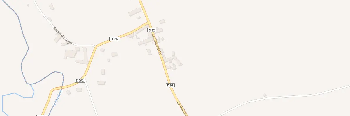 Plan du 485 Rte du Val de l’Indre à Saint-Hippolyte