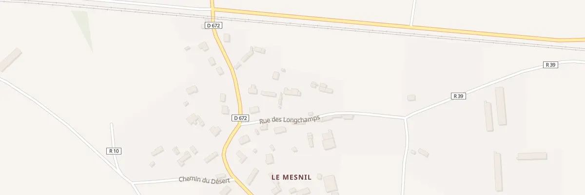 Plan du 4 Rue des Longchamps à Acon