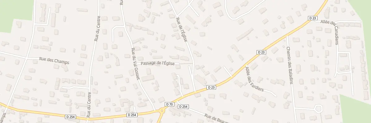 Plan du 5 Rue de l’Eglise à Tourville-sur-Arques