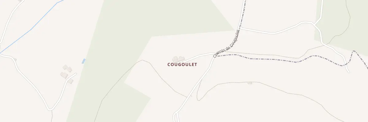 Plan du 5077 Cougoulet à Montagudet