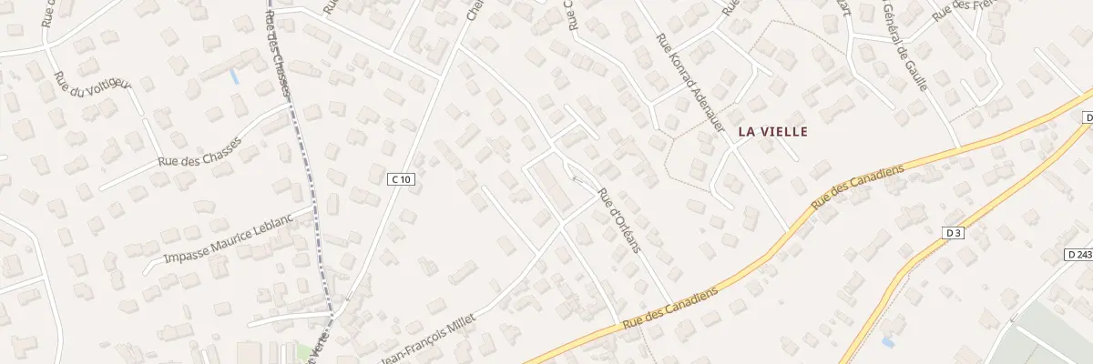 Plan du 151 Rue d’Orléans à Bois-Guillaume