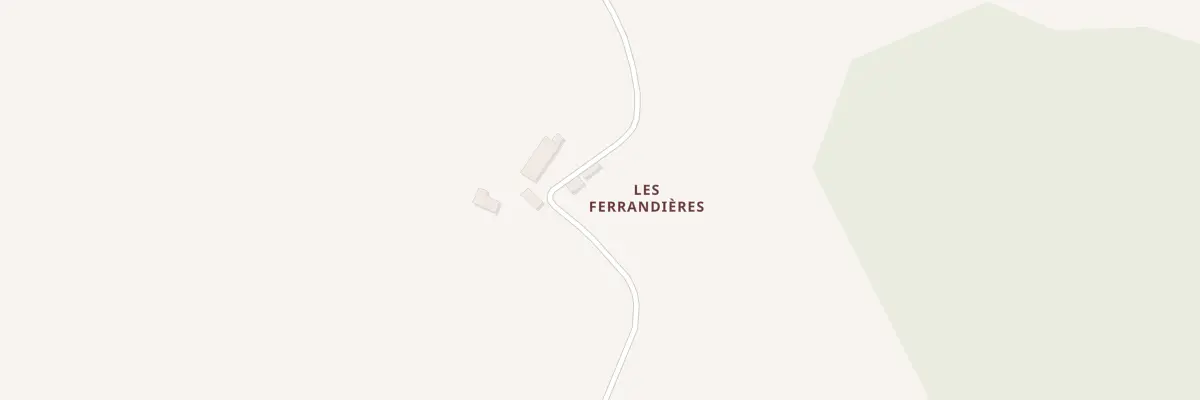 Plan du 89 Les Ferrandieres à Bouffry