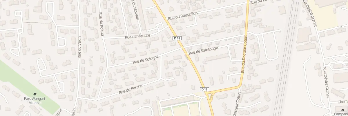 Plan du 3 Rue de Sologne à Saint-Étienne-du-Rouvray