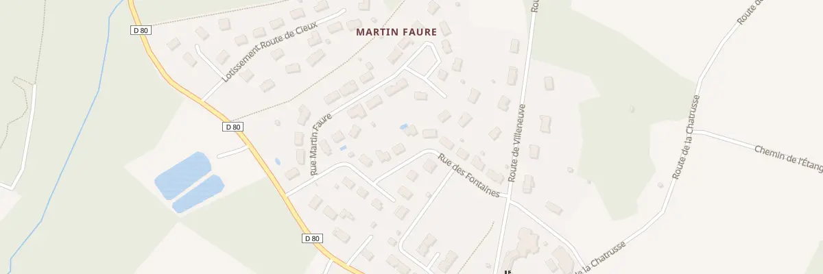 Plan du 11 Rue des Fontaines à Veyrac