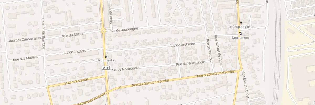 Plan du 9 Rue de Bretagne à Saint-Étienne-du-Rouvray