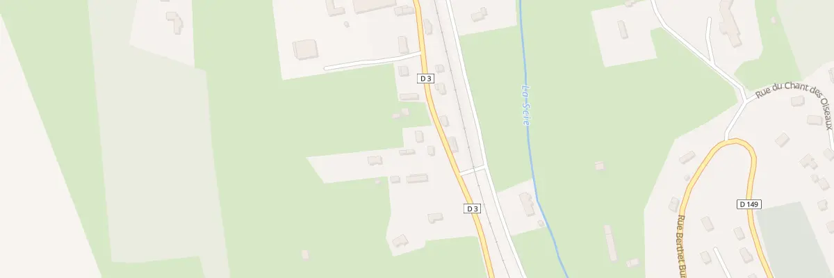 Plan du 73 Rte de Newton Longville à Longueville-sur-Scie