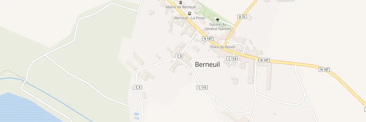 Plan du 5065 Le Bourg à Berneuil