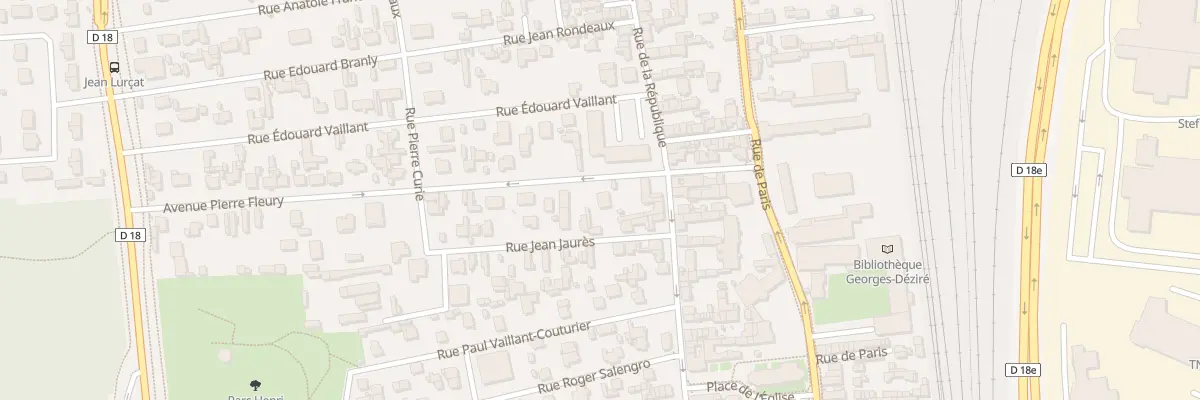 Plan du 3 Av Pierre Fleury à Saint-Étienne-du-Rouvray